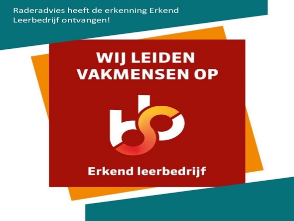Raderadvies nu ook erkend leerbedrijf in Zwolle