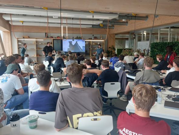 Masterclass MJOP bij het Koning Willem I College